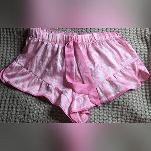 Victoria's Secret Pink and White Striped Shorts